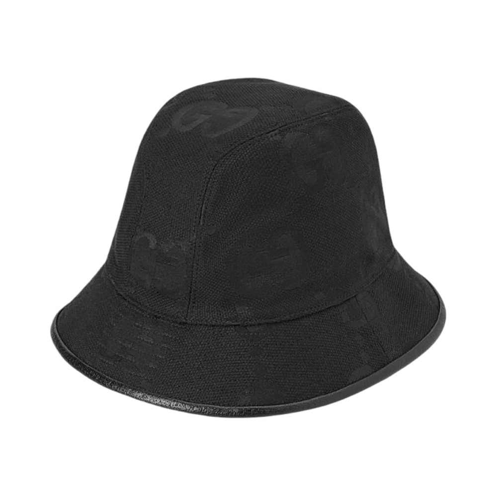 GUCCI JUMBO GG CANVAS BUCKET HAT UNISEX